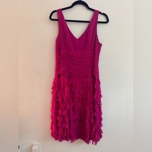 Ricki Freeman for Teri Jon silk dress